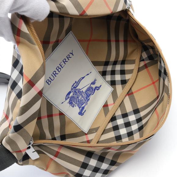 Burberry Vintage Check Waist Bag Canvas Beige - Picture 3 of 4